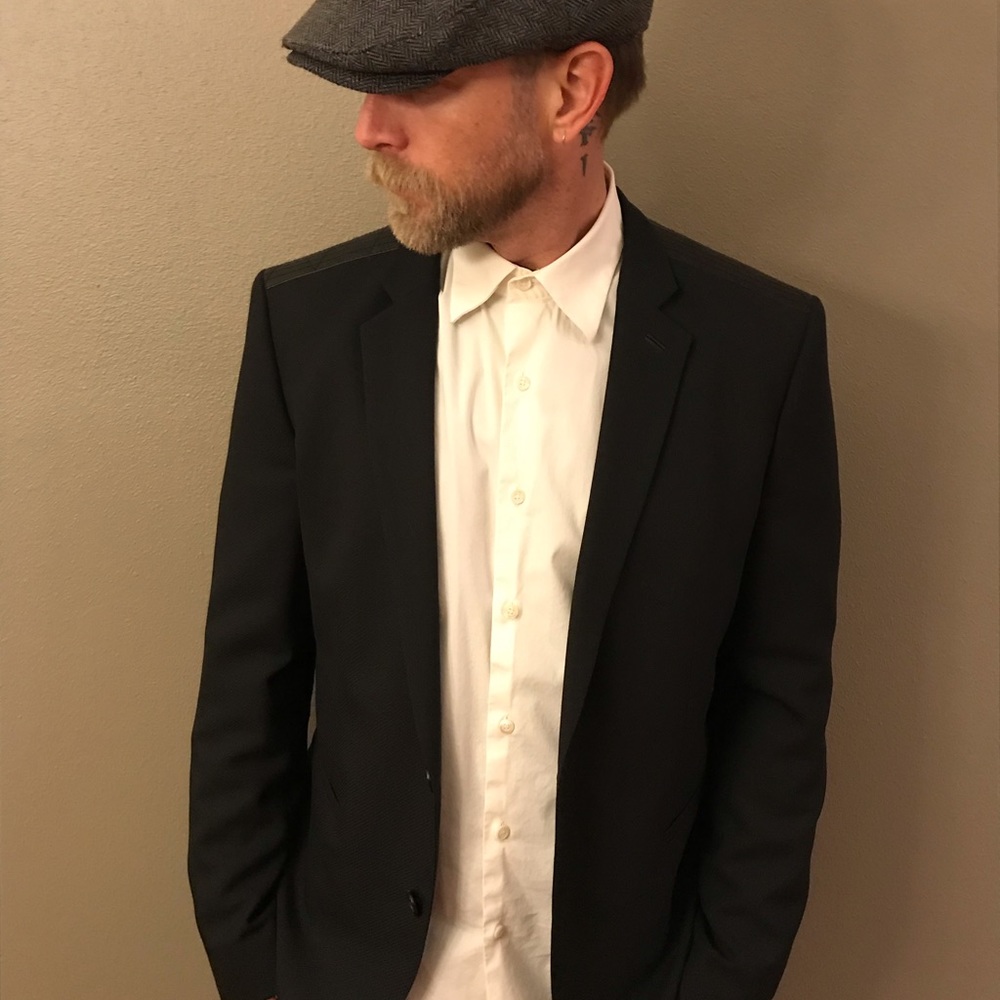 Black Hugo boss blazer